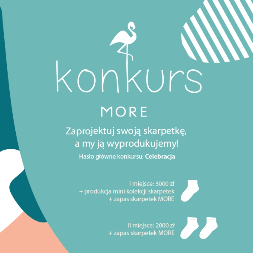 Zaprojektuj własną skarpetkę i wygraj nagrodę!